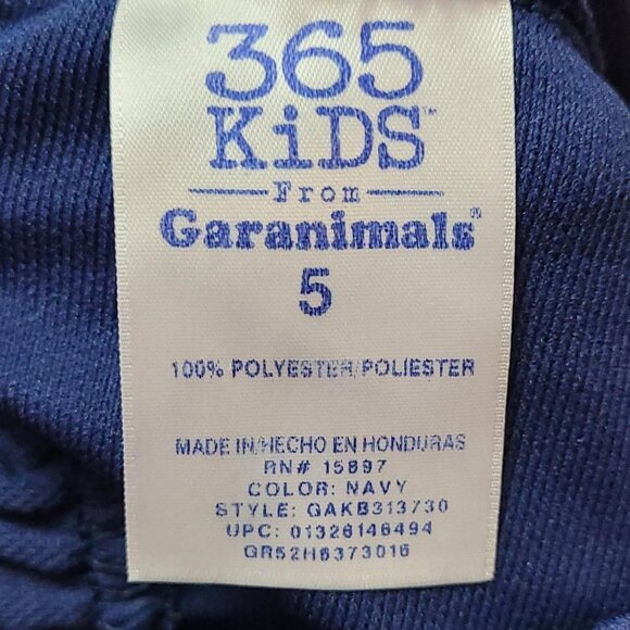 365 Kids Navy and White Monster Club Sweatpants Size 5 #MonsterClub - Picture 3 of 4